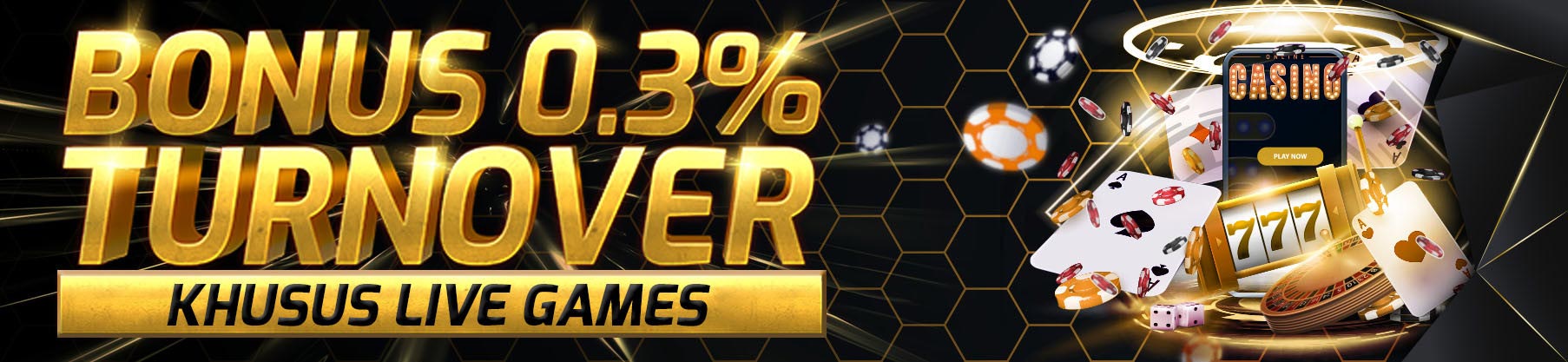 Promo Bonus TurnOver 0.3%